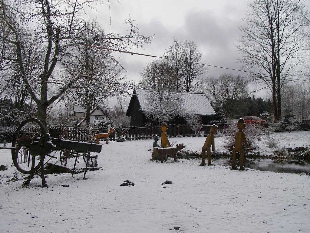 Chata Dvorecna Villa Loucovice Luaran gambar