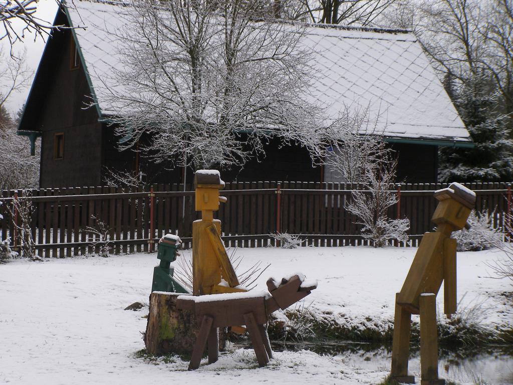 Chata Dvorecna Villa Loucovice Luaran gambar